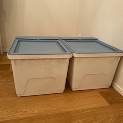 取り外し、積み立て可能！カラーボックス2個セットの画像