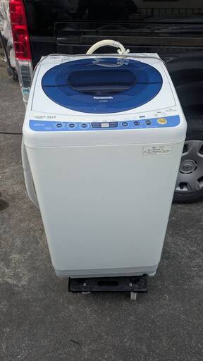 洗濯機　5.0kg Panasonic パナソニック　NA-FS50H5 エコウォッシュ　泡洗浄　風乾燥2012年