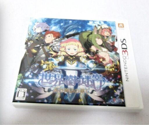 Nintendo　3DS　世界樹の迷宮　長き神話の果て　動作良好　アトラス　ゲーム　ソフト　カセット　箱付き　任天堂