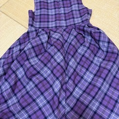 秋冬用ワンピース150センチの画像