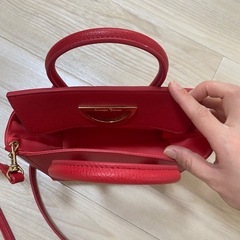 Samantha Thavasa 赤 バッグの画像