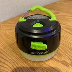 Hallomall キャンプライト USB充電の画像