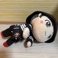 BTSジョングクぬいぐるみの画像