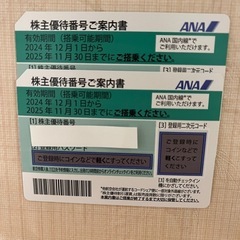ANA 株主優待券