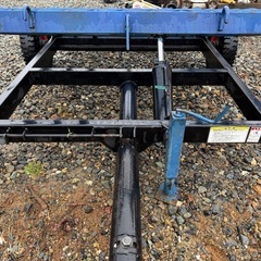 岩手 コンバイントレーラー 最大積載量 1200㎏？２輪 農用トレーラー 運搬 店頭販売 北上市　引き取りの画像