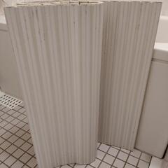 お風呂のふた（クリーム色、蛇腹型）の画像