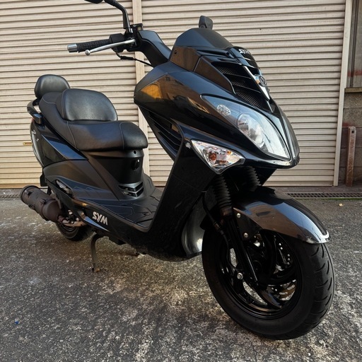 SYM RV125i ブラック 実働 通勤 通学 動画あり 大阪（SYM RV125i