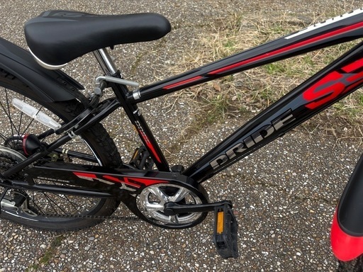 【受け渡し希望者決定】美品★子供自転車あさひドライド24黒　変速あり