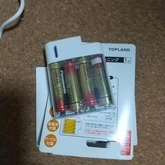 iPhone、iPad用乾電池式充電器の画像