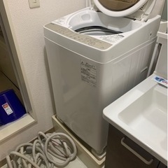 【予定者あり】洗濯機  6キロ 値下げ可能です