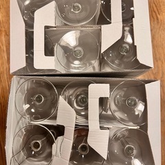 シャンパングラス　新品未使用の画像