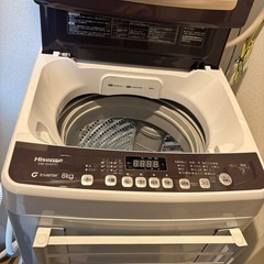 洗濯機　Hisense HW-DG80Cの画像