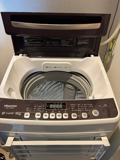 洗濯機　Hisense HW-DG80C