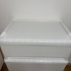 【取引中】ニトリ 収納棚 収納ケース 衣装ケース 4段の画像