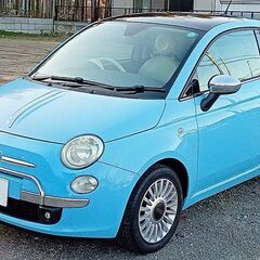 ★車検R7/12★フィアット500★1.2/8V★特別限定300台★アッズーラ★純正アルミ/ドラレコ/ETC他の画像