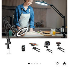撮影用ライト　evershopの画像