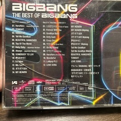 BIGBANG CDとDVDの画像