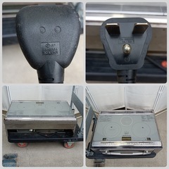 [八5103] MITSUBISHI　IHクッキングヒーター 250V　CS-G30HWS 動作未確認の画像