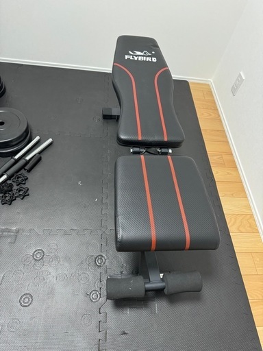 筋トレセット、可変式ダンベル、懸垂マシン、ベンチダンベル