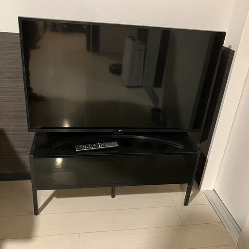 美品 高年式 LG 43UN7400PJA 43インチ 2020年製 液晶テレビ テレビ台セット