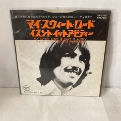 ジョージハリスン レコード カラー LP 白盤 新品 the beat fZE4 ジョージハリスンEPレコード（マイスィートロード)