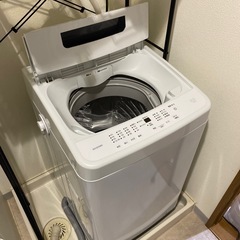 ＜3/31まで＞購入1年以内 アイリスオーヤマ 全自動洗濯機 5.0L