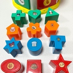 最終値下げ！おもちゃ　アンパンマン　パズル　ブロックの画像