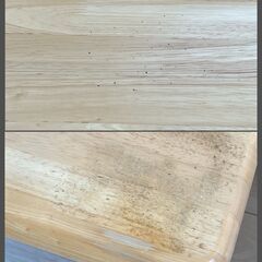 2台セット　木製 折り畳み 丈夫な座卓 ローテーブル (幅60×奥行45) ナチュラルの画像