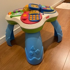 フィッシャープライス　おしゃべりバイリンガルテーブル　知育玩具　英語の画像