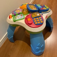フィッシャープライス　おしゃべりバイリンガルテーブル　知育玩具　英語の画像