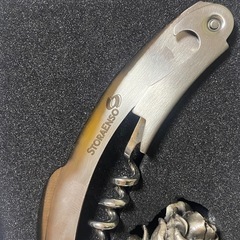 新品　高品質 ワインストッパーとソムリエナイフセット　ステンレス　バラ形の画像