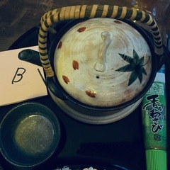 土瓶蒸しB 白い蓋にかわいい紅葉柄 の画像