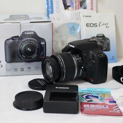 Canon Kiss X3 標準ズームレンズセット 初心者セット 一眼レフの画像