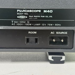 FUJIFILM FUJICASCOPE M40 8ミリ映写機 フジカスコープの画像