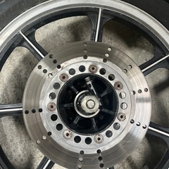 z1000j②フロントホイール