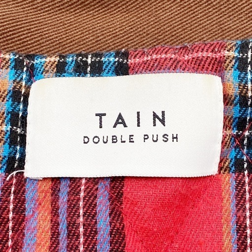 tain double push EMBROIDERY WORK JACKET