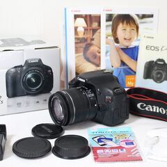 ① Canon Kiss X5 標準ズームレンズセット 一眼レフカメラ 初心者向けの画像
