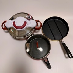 圧力鍋ほか2品
