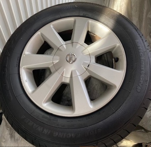 ◆夏タイヤ215/65R16EfficientGr/Pと日産のホイール4本セット