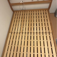 ダブルベットフレームの画像