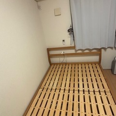 ダブルベットフレームの画像