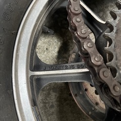 z1000jリアホイールの画像
