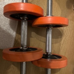 筋トレ器具　ダンベル(5kg✖️4   2.5kg✖️4)➕腹筋...