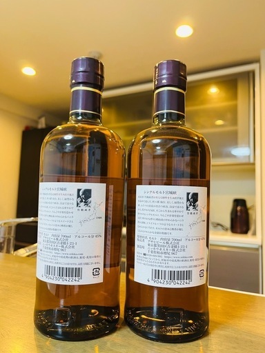 新品ニッカウイスキー 宮城峡 700ml ２本セット箱無