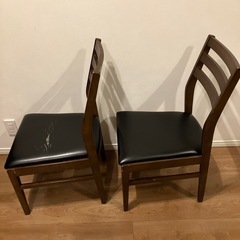 椅子　2個セット　　ダイニング　チェアの画像