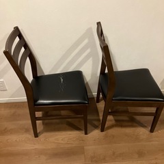 椅子　2個セット　　ダイニング　チェアの画像