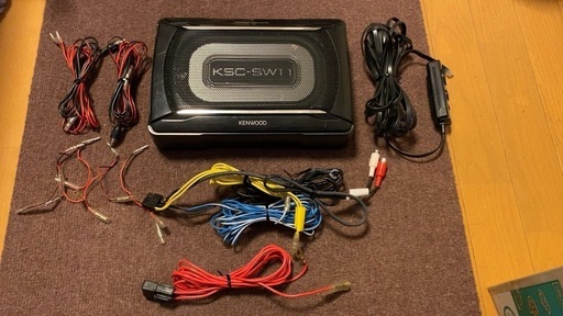 KENWOOD KSC-SW11 チューンアップ　サブウーファー