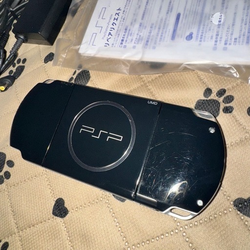 動作確認済み 完品 PSP3000 ピアノブラック プレイステーション・ポータブル PlayStation portable プレイス