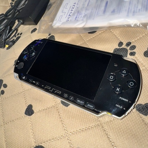 動作確認済み 完品 PSP3000 ピアノブラック プレイステーション・ポータブル PlayStation portable プレイス
