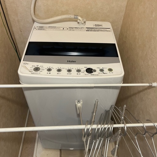 Haier 全自動電気洗濯機 JW-C45D